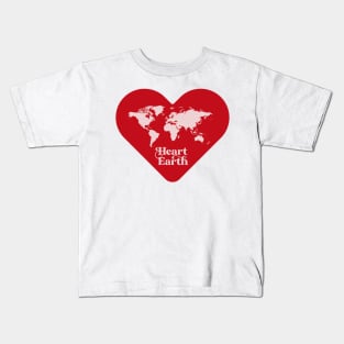 Heart Earth Kids T-Shirt